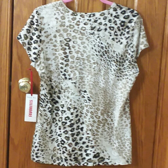 NWT-Ruby Rd. Favorites | short sleeve top - Picture 2 of 4